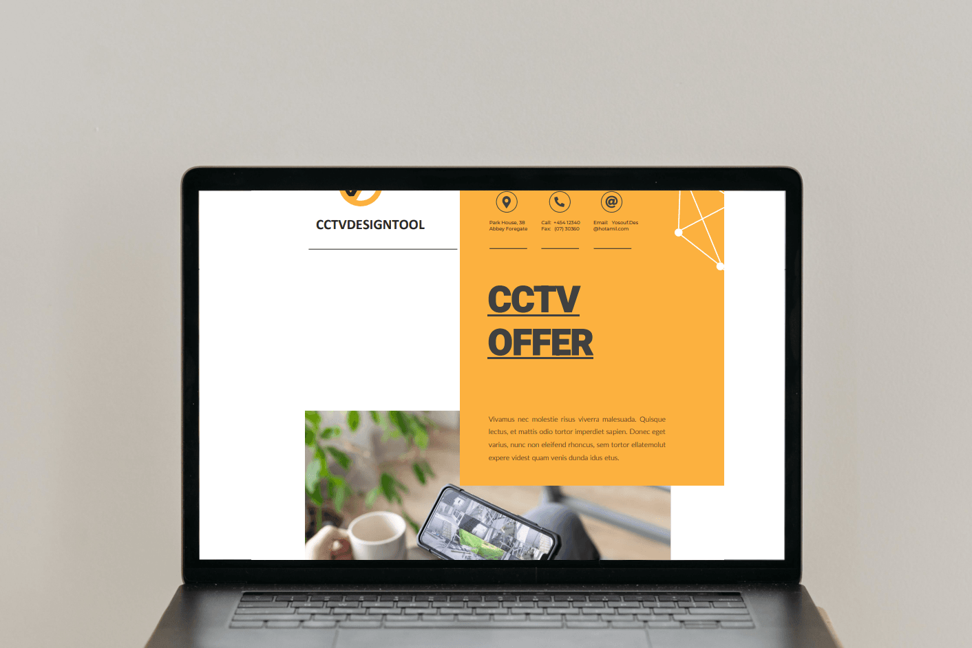 Enriching Your CCTV Pricing Offers with Effective Design